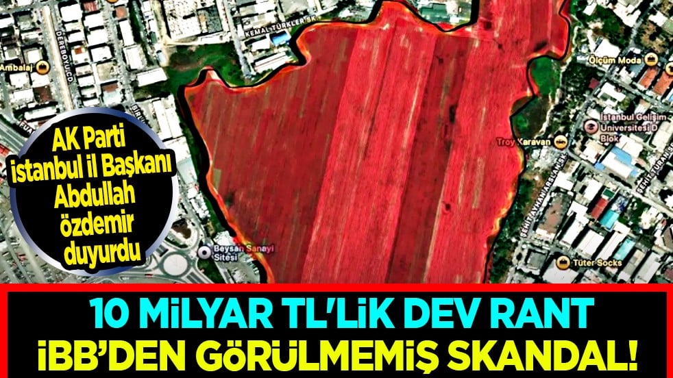 İBB'nin şok edecek kararı mezarlığı imara açtı! Dev rant: 10 milyar TL'lik skandal, net bir şekilde araştırılması gerekiyor
