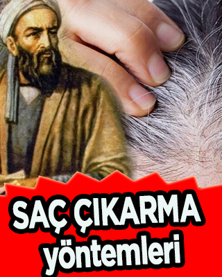 İbn-i Sina önermişti: Saç çıkarma yöntemleri var!