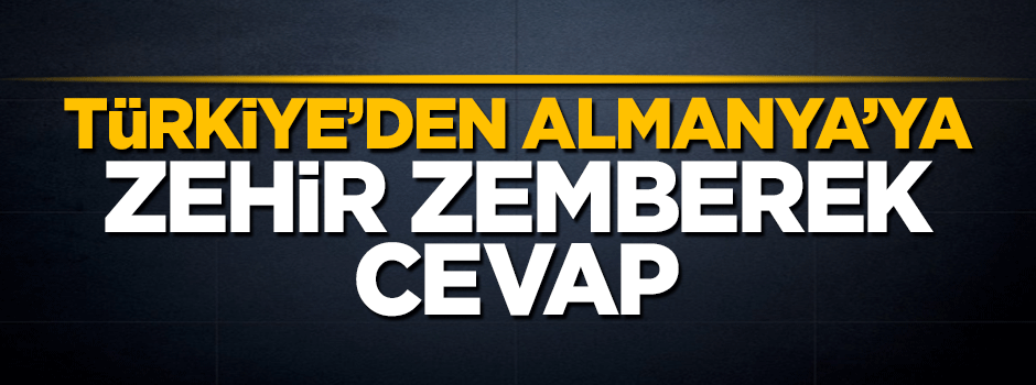 İbrahim Kalın'dan Almanya'nın küstah tehdidine zehir zemberek cevap!