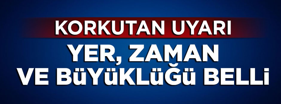 İbrahim Sürmelihindi'den Marmara için korkutan tahmin