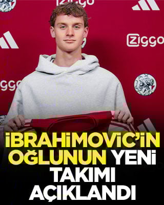 İbrahimovic’in oğlunun yeni takımı açıklandı