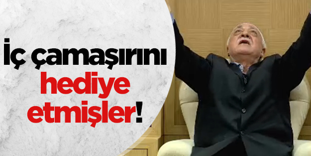 İç çamaşırını hediye etmişler