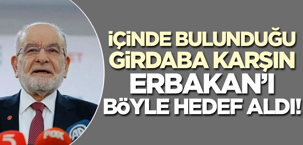 İçinde bulunduğu girdaba karşın Fatih Erbakan'ı böyle hedef aldı!