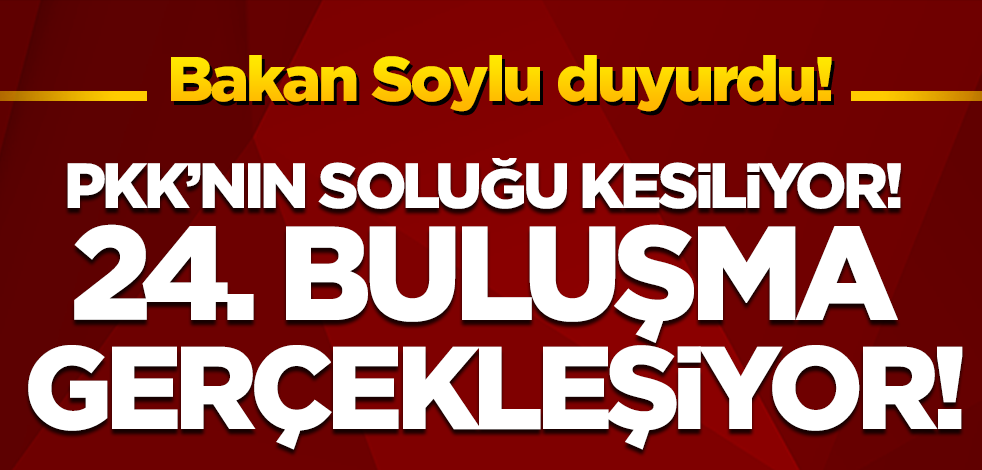 İçişleri Bakanı Süleyman Soylu: Diyarbakır annelerinde 24. buluşma gerçekleşiyor