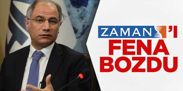 İçişleri Bakanı'ndan Zaman'a cevap