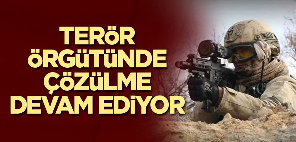 İçişleri Bakanlığı 5 teröristin ikna yoluyla teslim olduğunu açıkladı