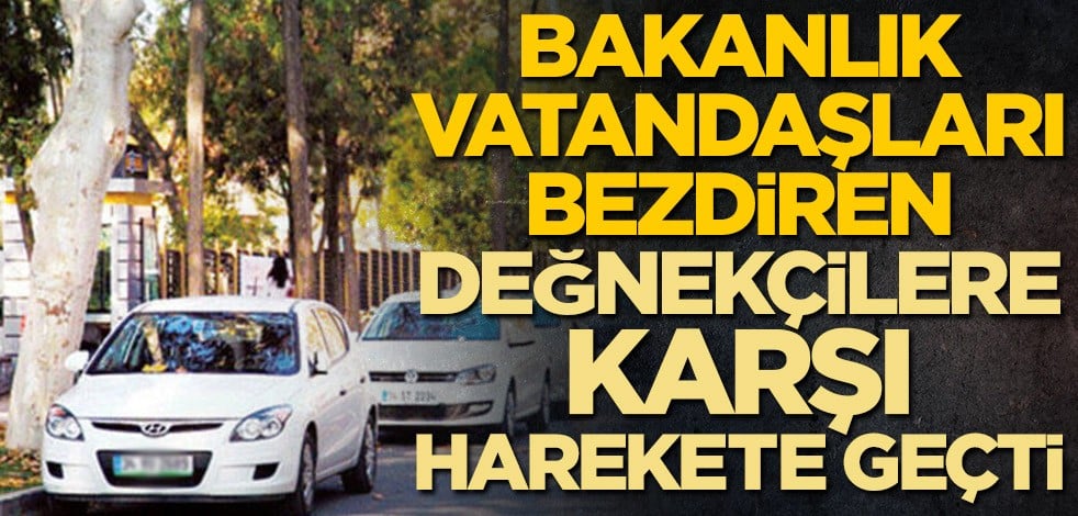 İçişleri Bakanlığı değnekçilere karşı harekete geçti