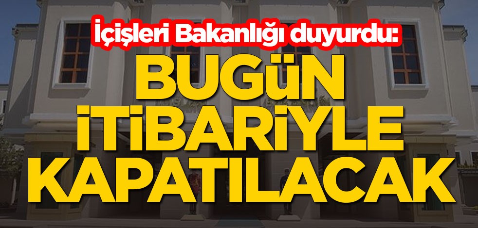 İçişleri Bakanlığı duyurdu: Berber, kuaför ve güzellik merkezleri bugün 18.00 itibarıyla kapatılacak