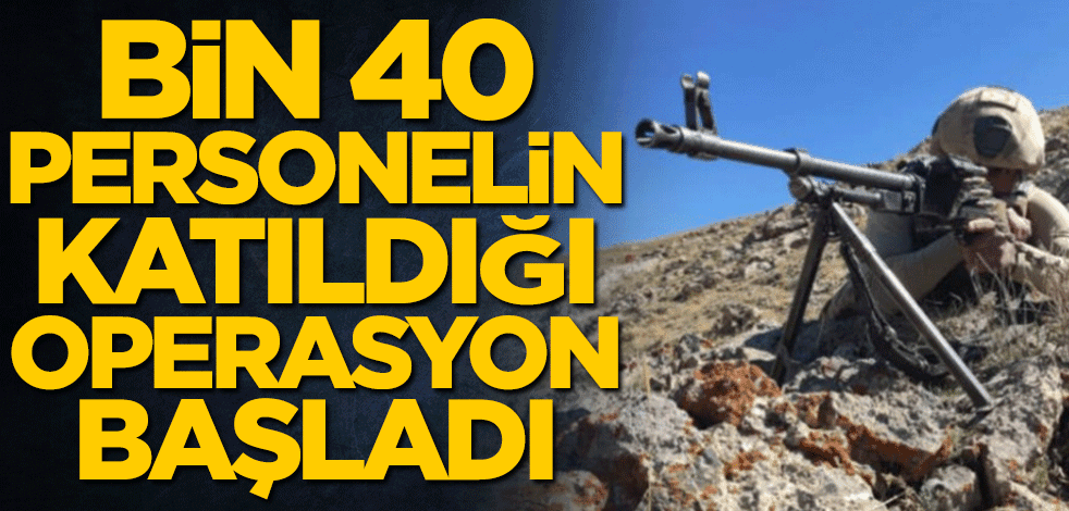 İçişleri Bakanlığı duyurdu! Bin 40 personelin katıldığı Yıldırım 10-Norduz operasyonu başladı