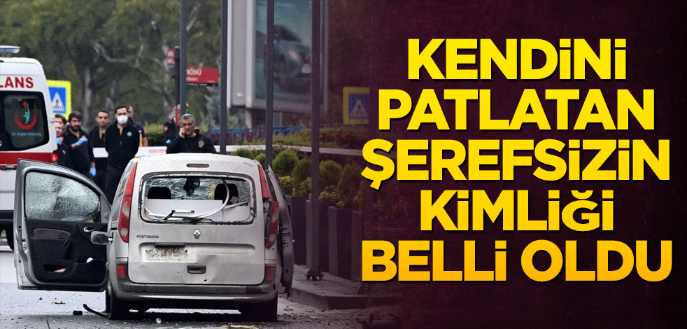 İçişleri Bakanlığı duyurdu! Kendini patlatan teröristin kimliği belli oldu