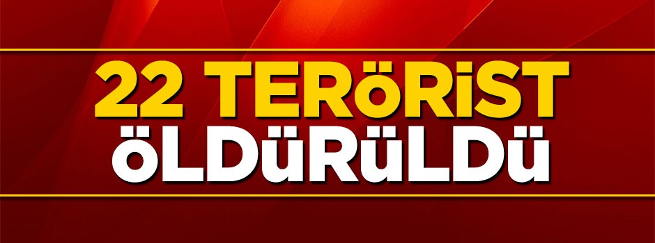 İçişleri Bakanlığı öldürülen terörist sayısını açıkladı