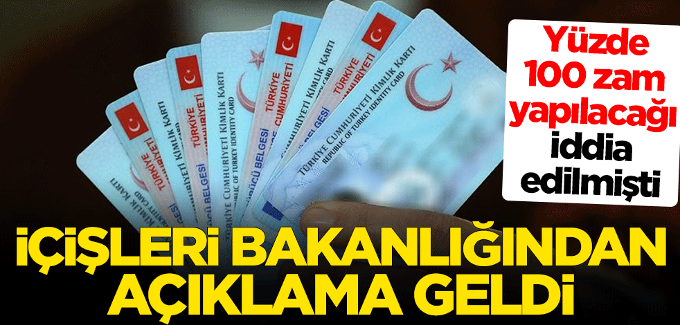 İçişleri Bakanlığından ehliyet, nüfus kağıdı ve pasaport ile ilgili flaş açıklama