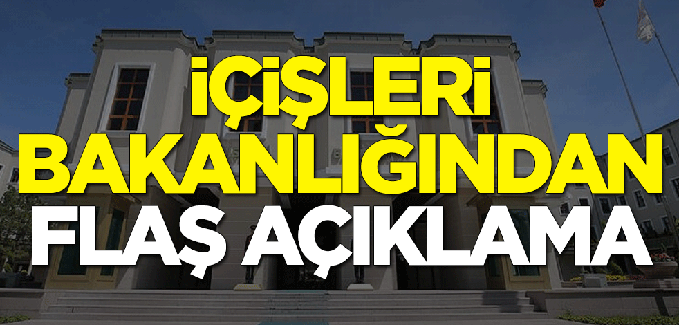 İçişleri Bakanlığından flaş açıklama: 8.893 kişiye idari ve adli işlem uygulandı