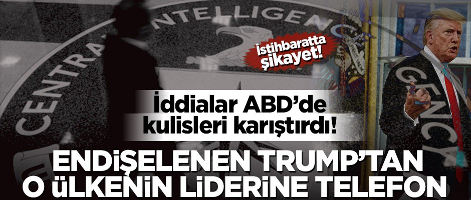 İddialar ABD’de kulisleri karıştırdı! Endişelenen Trump'tan o ülkenin liderine telefon