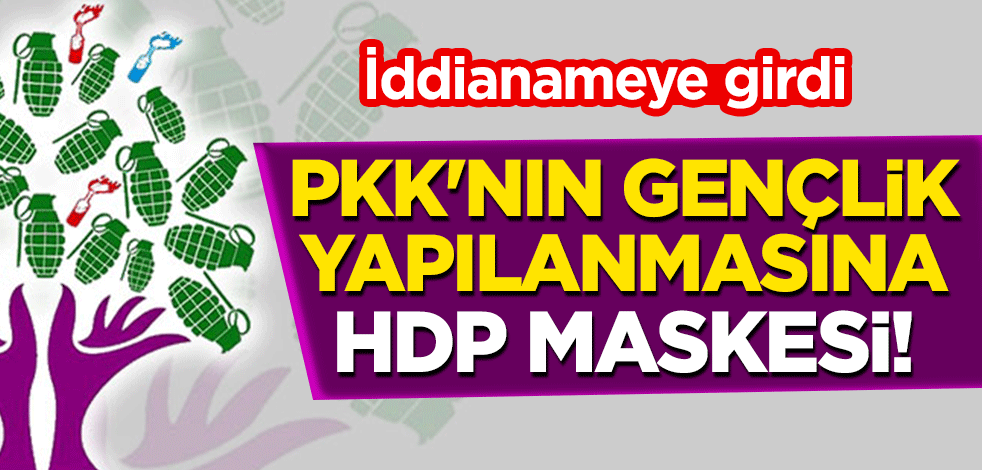 İddianameye girdi: PKK'nın gençlik yapılanmasına HDP maskesi!