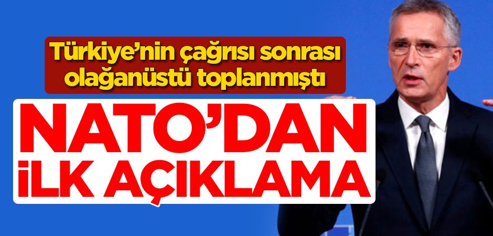 İdlib toplantısı sonrası NATO'dan ilk açıklama