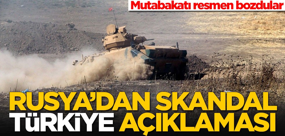 İdlib'deki saldırı sonrası Rusya'dan skandal açıklama