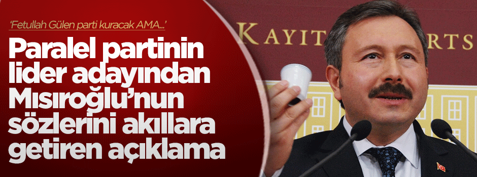 İdris Bal yan çizdi: Tuzluk partisi cemaatin değil
