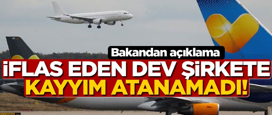 İflas eden dev şirket için kayyım atanamadı!