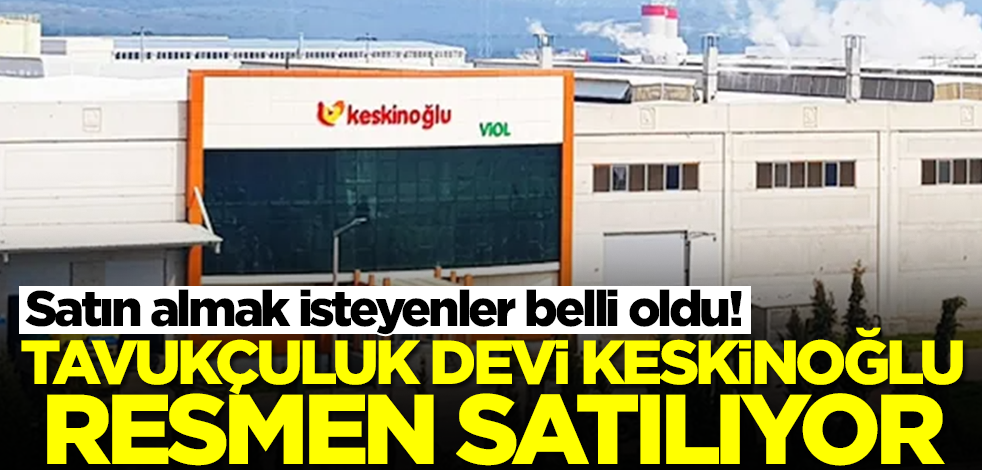 İflasın kıyısından dönen tavukçuluk devi Keskinoğlu satılıyor! Satın almak isteyenler belli oldu