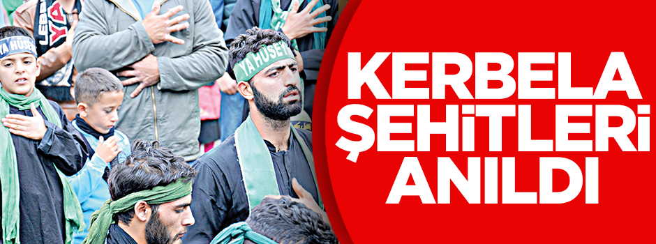 Iğdır’da Kerbela şehitleri anıldı