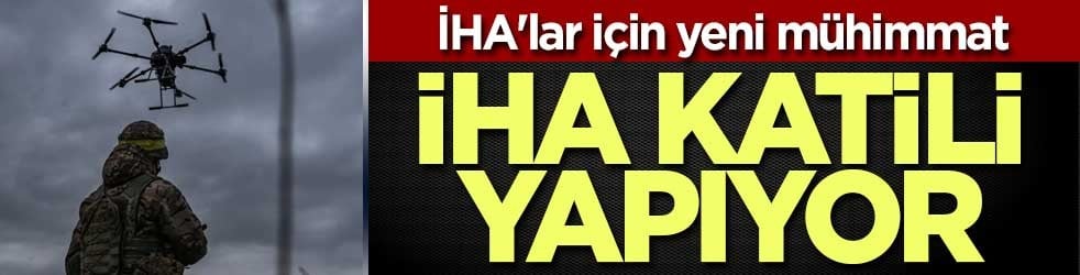 İHA'lardan korunmak için yeni mühimmat! Tüfekleri İHA katili yapıyor