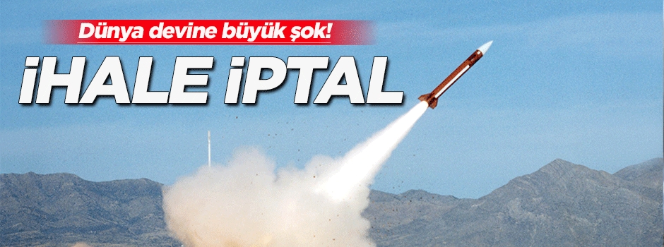 İhale iptal, kendi füzemizi yapacağız