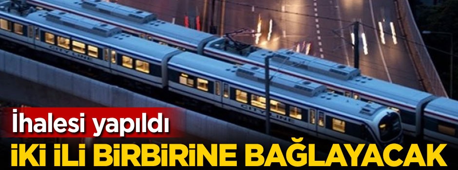 İhalesi yapıldı! İki ili birbirine bağlayacak