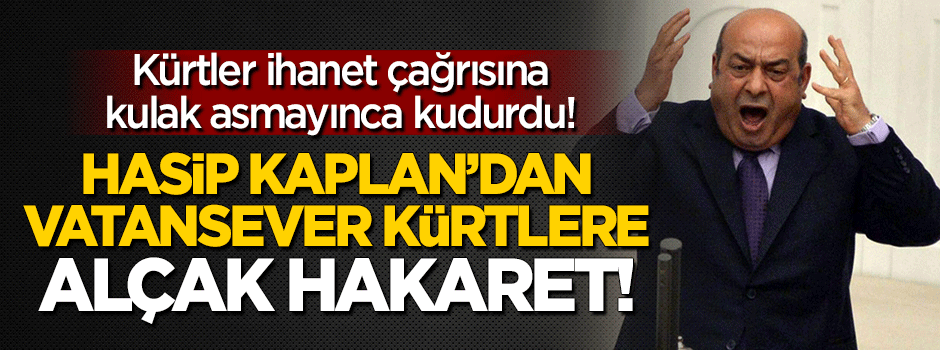 İhanet çağrılarına itibar etmeyen Kürtlere alçak hakaret!