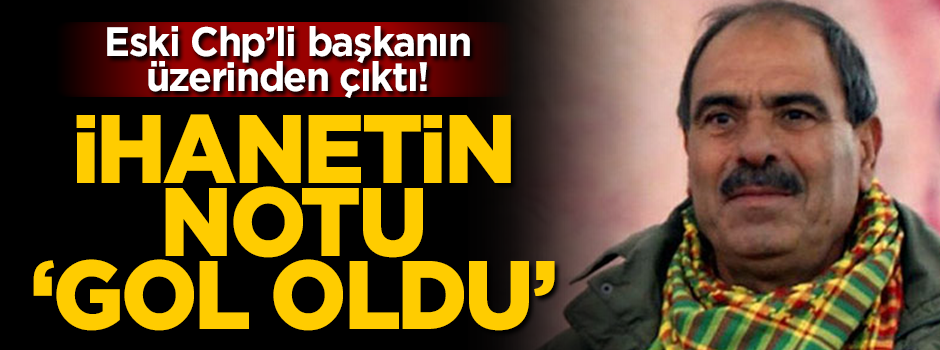 İhanetin notu eski CHP'li başkanın cebinden çıktı