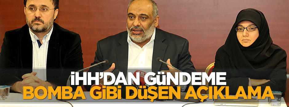 İHH'dan Kürt meselesi ve çözüm süreci bildirisi