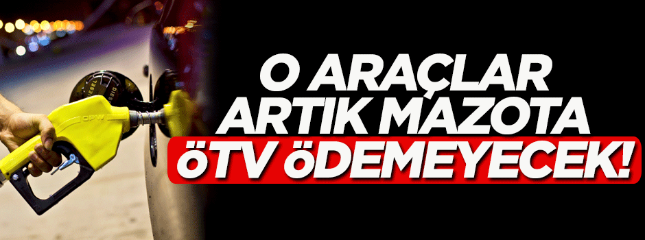 İhraç malı taşıyana ÖTV muafiyeti