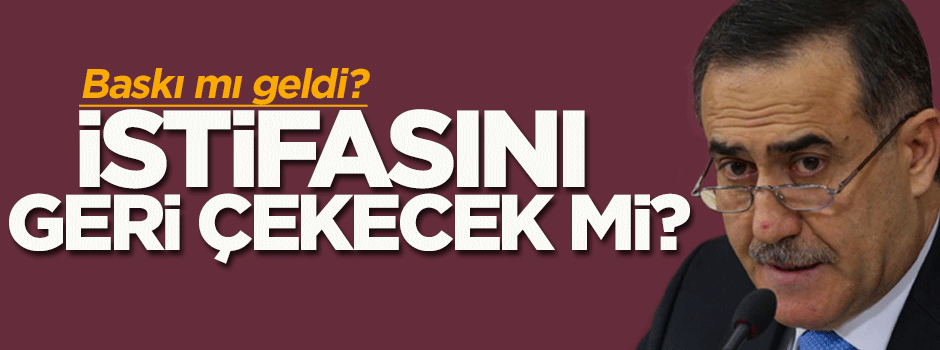 İhsan Özkes istifasını geri çekecek mi?