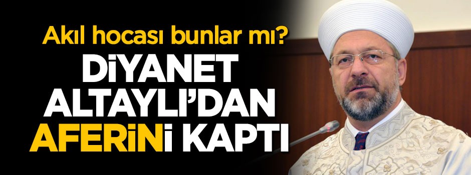 İhsan Şenocak'ı görevden alan Diyanet, Fatih Altaylı'dan 'Aferin'i kaptı