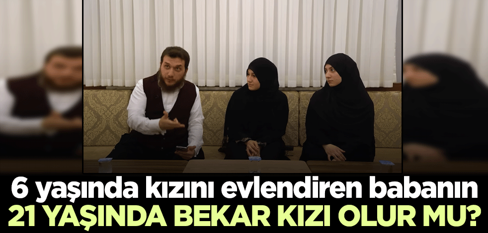 İhsan Şenocak'tan iftiracı yobazlara çok sert tepki! "6 yaşında kızını evlendiren babanın 21 yaşında bekar kızı olur mu?"