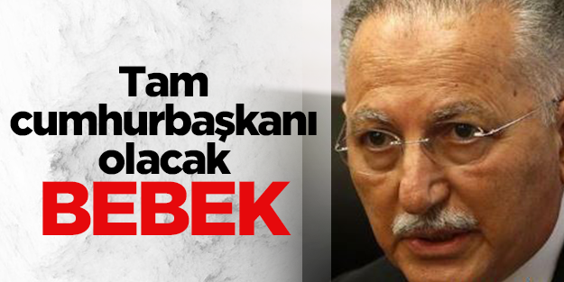 İhsanoğlu bilinçli bebekmiş vesselam