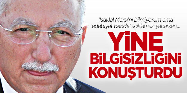 İhsanoğlu bu kez de Beyatlı'nın şiirini yanlış söyledi