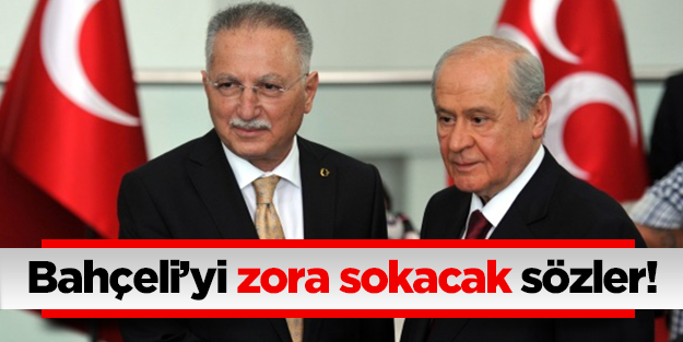İhsanoğlu'ndan Bahçeli'yi zora sokacak sözler