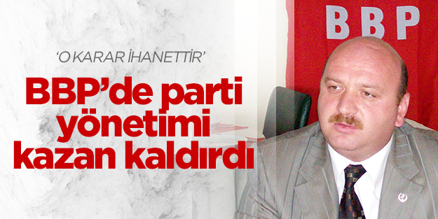 İhsanoğlu’nun desteklenmesi ihanettir