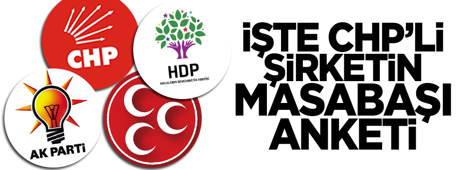 İki anket firmasına göre son seçim sonuçları