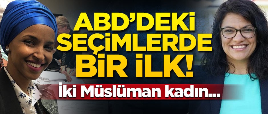 İki Müslüman kadın ABD Temsilciler Meclisine girdi