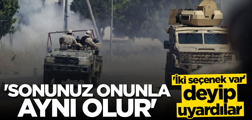 "İki seçenek var" deyip uyardılar: Sonunuz Hafter ile aynı olur