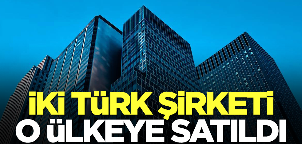İki Türk şirketi peş peşe satıldı! Bir anda gelip parayı basıp aldılar... Satın alan ülke belli oldu