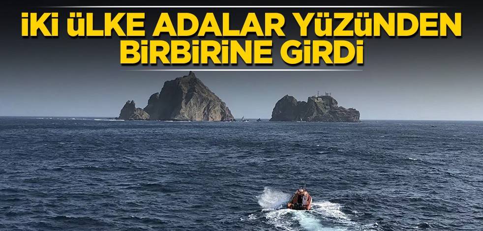 İki ülke adalar yüzünden birbirine girdi