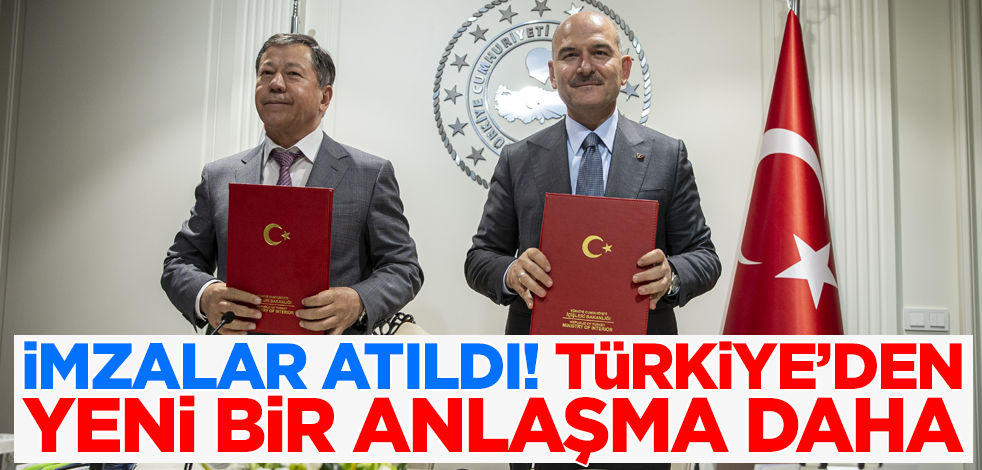 İki ülke arasında imzalar atıldı! Türkiye'den yeni bir anlaşma daha