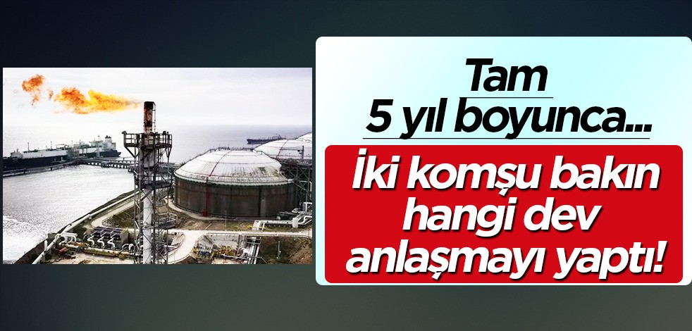 İki ülke arasında yeni iş birliği imzalandı! Irak Elektrik Bakanlığı 5 yıl satın alacak... Doğalgaz anlaşması yapıldı