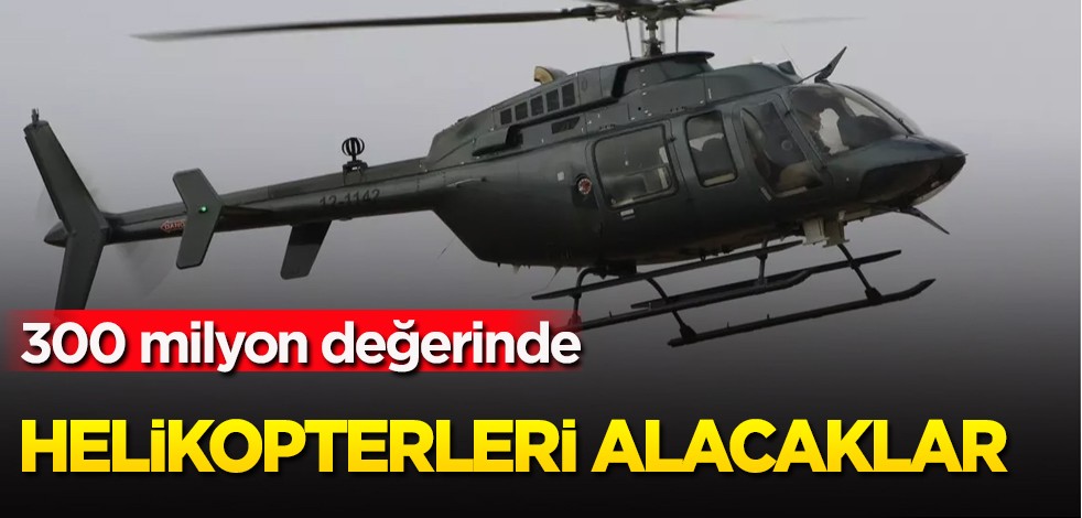  İki ülke başladı: Onaydan geçti, gündeme düştü! 300 milyon değerinde Bell helikopterler listede alacaklar!