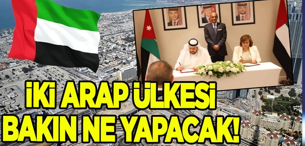 İki ülkeden bildiri: BAE ile Ürdün, Akabe Demiryolu Projesinde işbirliği yapacak! Büyük öneme sahip proje