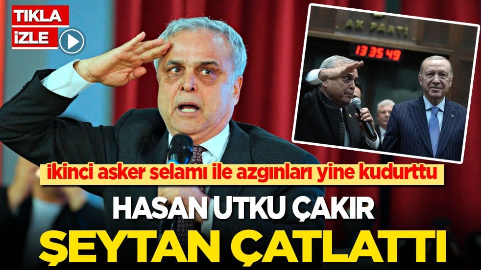 İkinci asker selamı ile azgınları yine kudurttu! Hasan Utku Çakır şeytan çatlattı