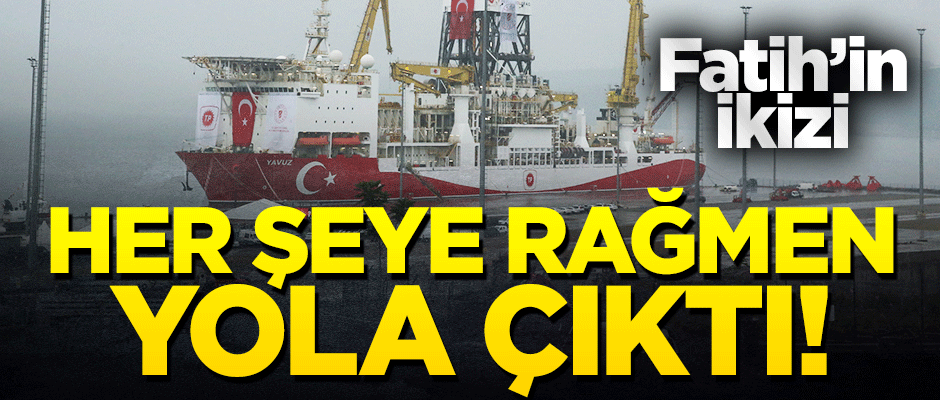 İkinci sondaj gemisi Akdeniz'e doğru yola çıktı!